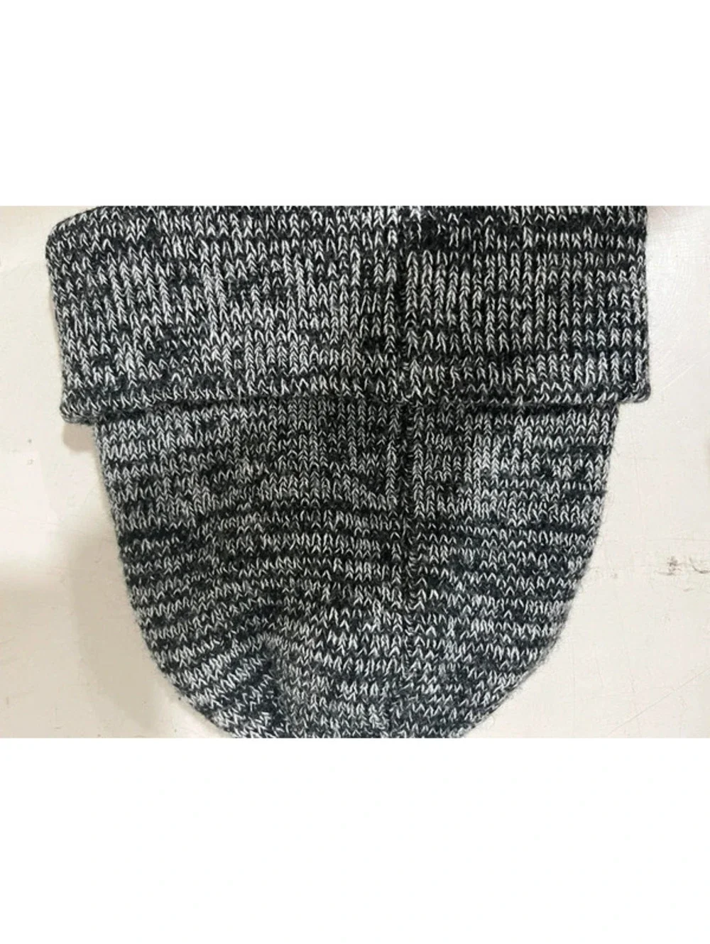 Zeroxposur dark grey knitted beanie warm hat